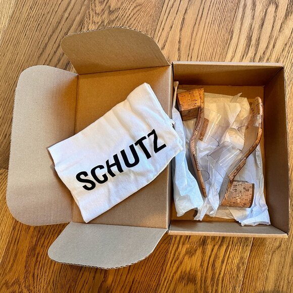 Brand New! Schutz Victorie Slide, size 8.5 - Picture 2 of 6
